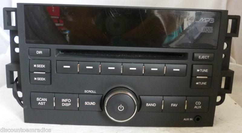 07-11 chevrolet aveo radio cd mp3 player 95215876 *   bf