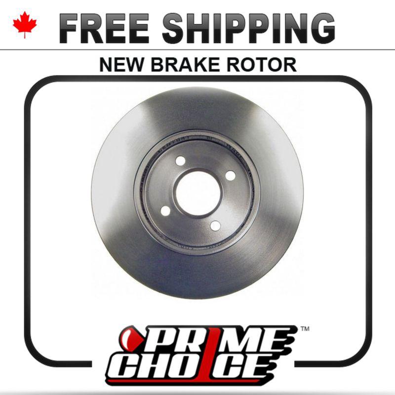 1 premium new disc brake rotor for front fits left driver / right passenger side