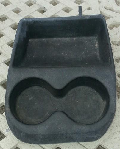 Volkswagen vw mk3 golf jetta cabrio black cup holder oem