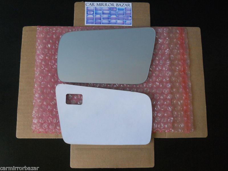 Mercedes-benz c cl e s sl amg class mirror glass driver side lh + adhesive 512lf