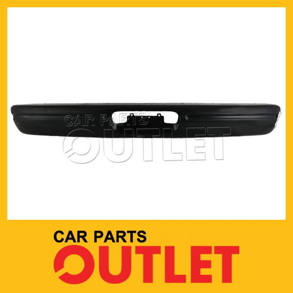 94 95 96 97 98 99 00 dodge ram 1500/2500 van r.bumper face bar blk pad hole