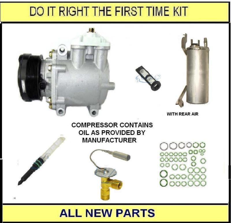 New compressor kit for 02-05 explorer, explorer sport trac, merc mountaineer v6 