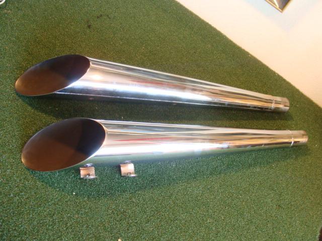 Harley davidson mufflers for "98 or later electraglide motorcycles vgc