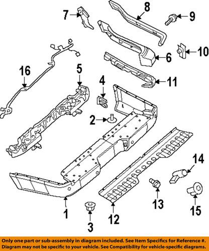 Buy NEW OEM PARK AID SENSOR JUMPER WIRE ASSEMBLY 2007-2010 FORD ...