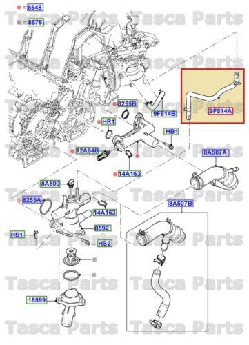 New oem thermostat to engine tube & connectors freestyle five hundred montego