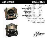 Centric parts 406.42003e rear hub assembly