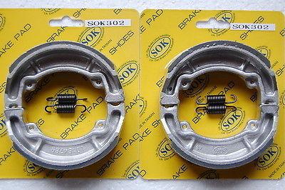 Front&rear brake shoes+springs for suzuki fr 50 70 80 fr50 fr70 fr80