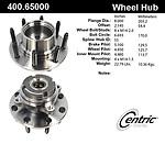 Centric parts 400.65000e front hub assembly