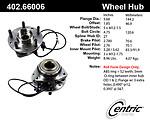 Centric parts 402.66006e front hub assembly