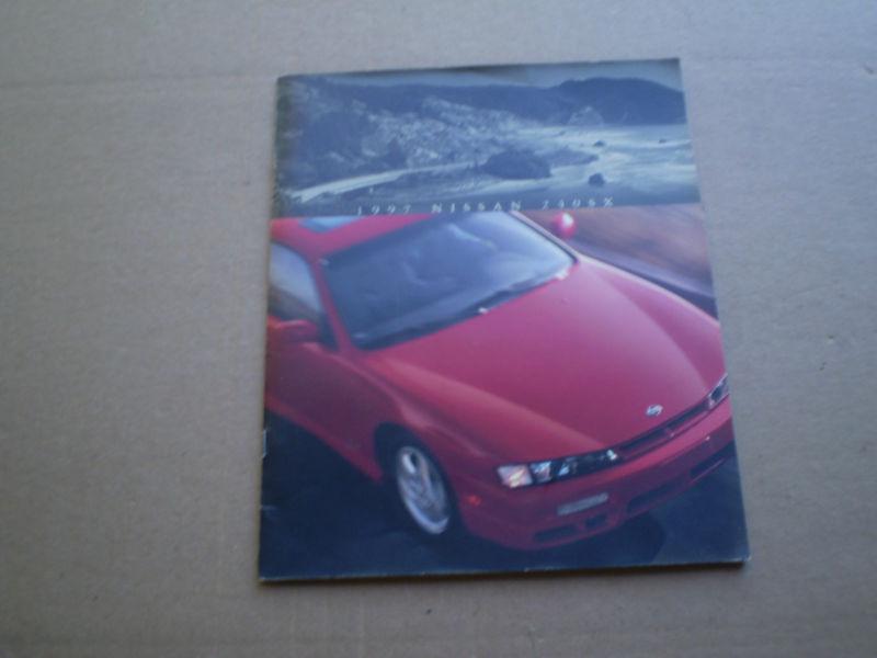 1997 nissan 240 s x  vintage sales brochure with 26 pages