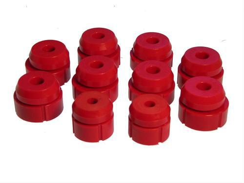 Prothane motion control body mount bushings polyurethane red ford bronco setof20