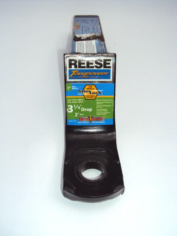 Reese class iii interlocking ball mount 2" square 3 1/4" drop 2" rise 21793 