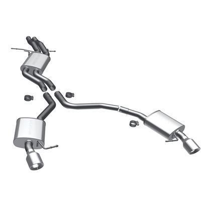 08-09 audi a4 quattro 3.2l stainless cat-back system magnaflow exhaust 15833