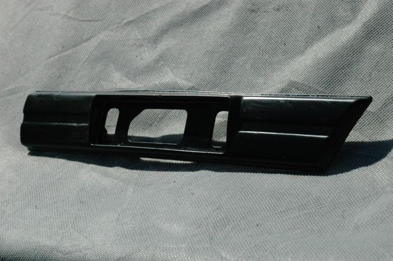 1986-1988 mazda rx 7 rear quarter rub / impact strip (rh)  (black) oem 