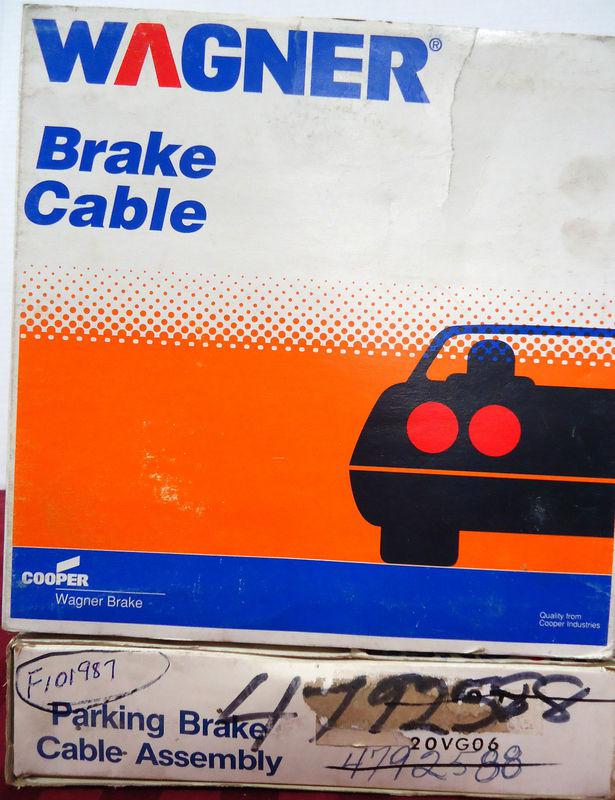 1971 - 1975 wagner brake cables