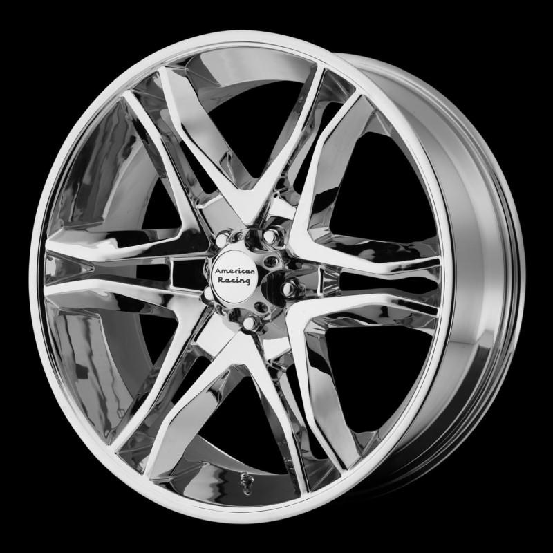 American racing ar89388568230 mainline wheel 18" x 8.5" chrome 6x5.5