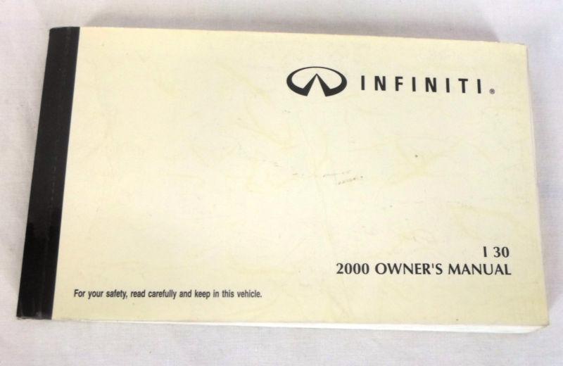 2000 infiniti i30 owners manual guide book literature oem free shipping