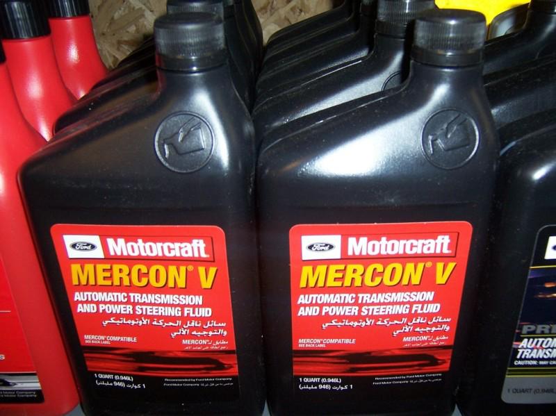  ford motorcraft mercon v automatic tranmission fluid xt-5-qm1  1qt.