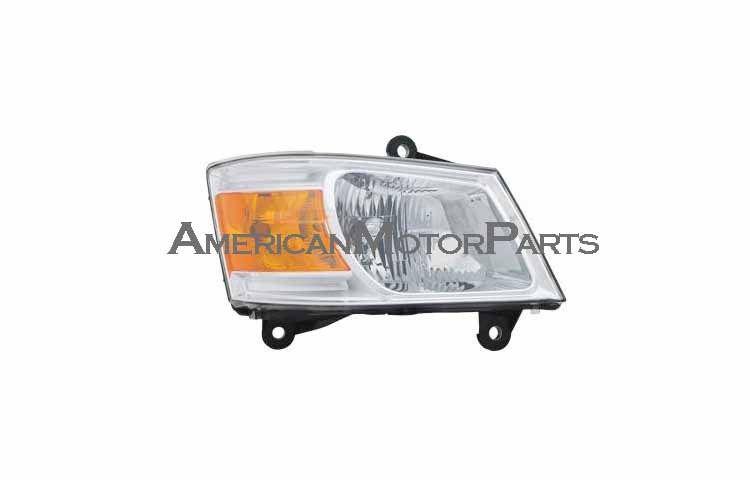 Right passenger side replacement headlight dodge caravan grand caravan