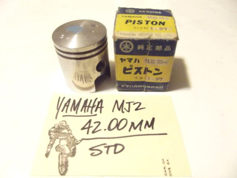 Yamaha mj2 55cc piston (only) 42.00 mm nos