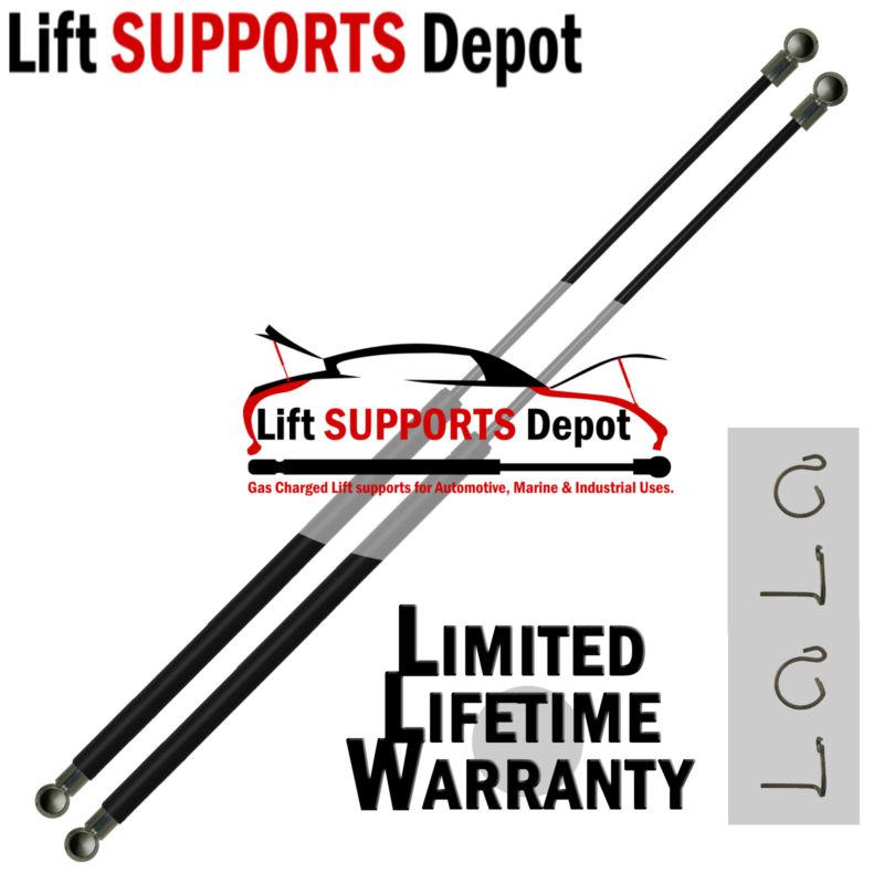 Qty (2) 13mm metal cup end lift supports 17" extended x 100lbs