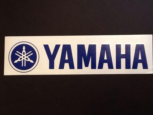 Yamaha vinyl stickers