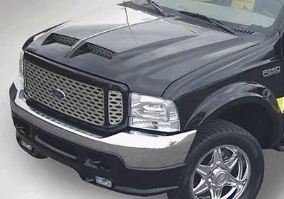 Keystone restyling twin scoop hood ghf-10448