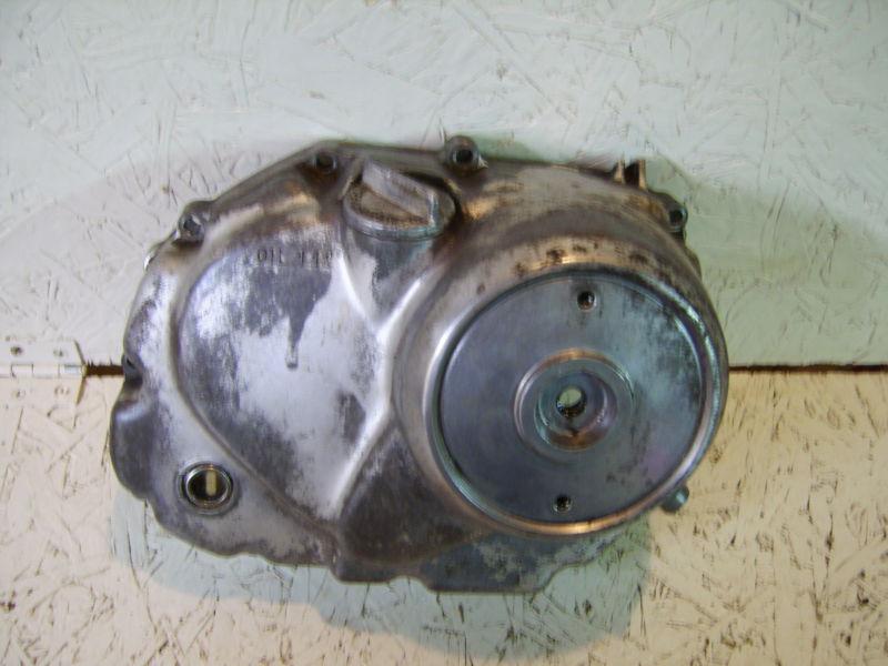 1984 kawasaki klt 110 three wheeler atv clutch cover decent shape please read 