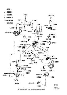 8c3z9g439a support 08 09 10 f250sd