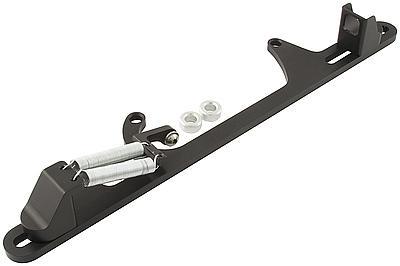 Allstar all54227 adjustable throttle bracket kit with return springs gm black -