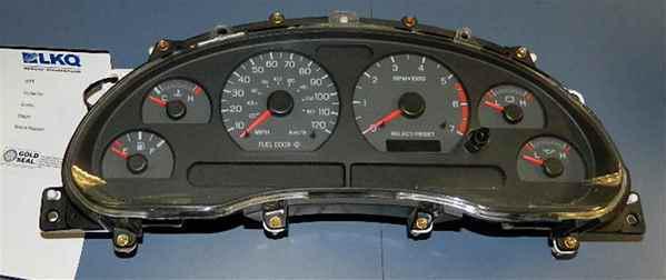 99 1999 00 2000 mustang speedometer cluster 91k oem lkq