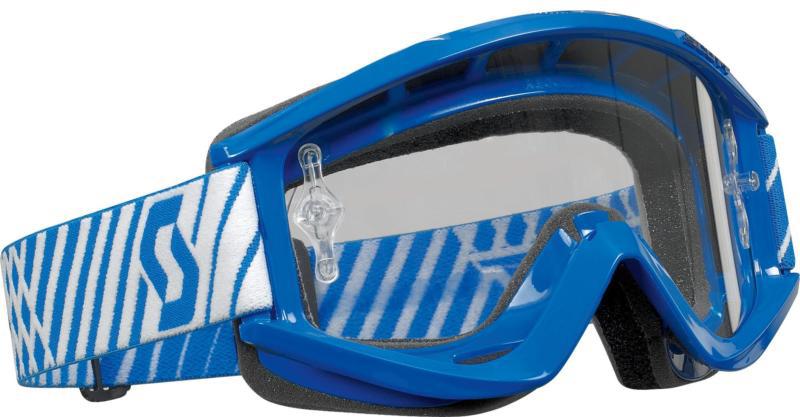 Scott usa hustle goggles blue/clear lens