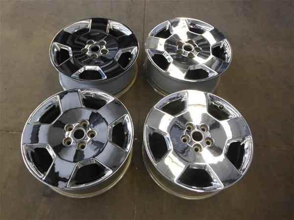 Impala monte carlo oem set chrome 18" 5 spoke wheels