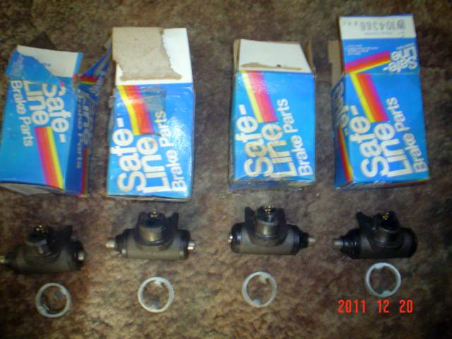 1985 to 1987 buick grand national 4 rear wheel cylinders right & left new