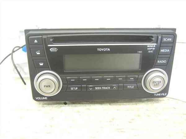 12 scion xb yaris cd single disc mp3 player radio oem