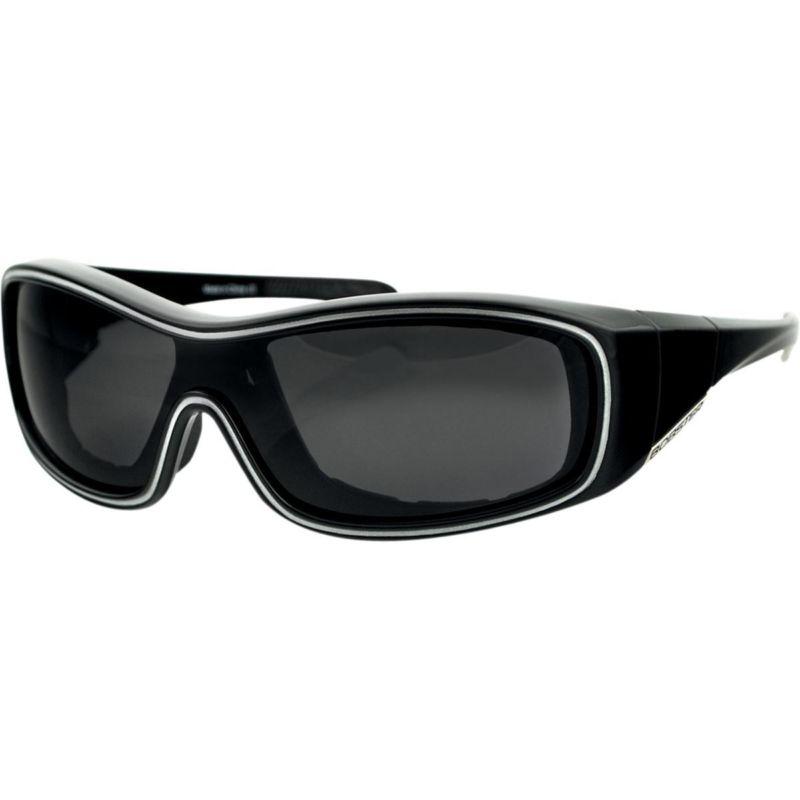 Bobster eyewear zoe convertible sunglasses black/smoke lens