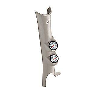 Auto meter 7097 phantom white dual a-piller gauge kit for 03-09 dodge ram