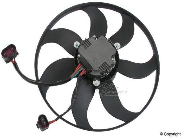 Behr engine cooling fan motor