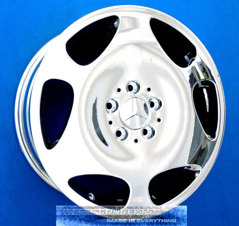 Mercedes s500 17 inch chrome wheel exchange s430 s 500