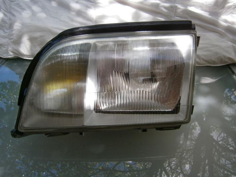 1993-1994 mercedes-benz 300se w140 s class lh driver headlight  oem/warranty
