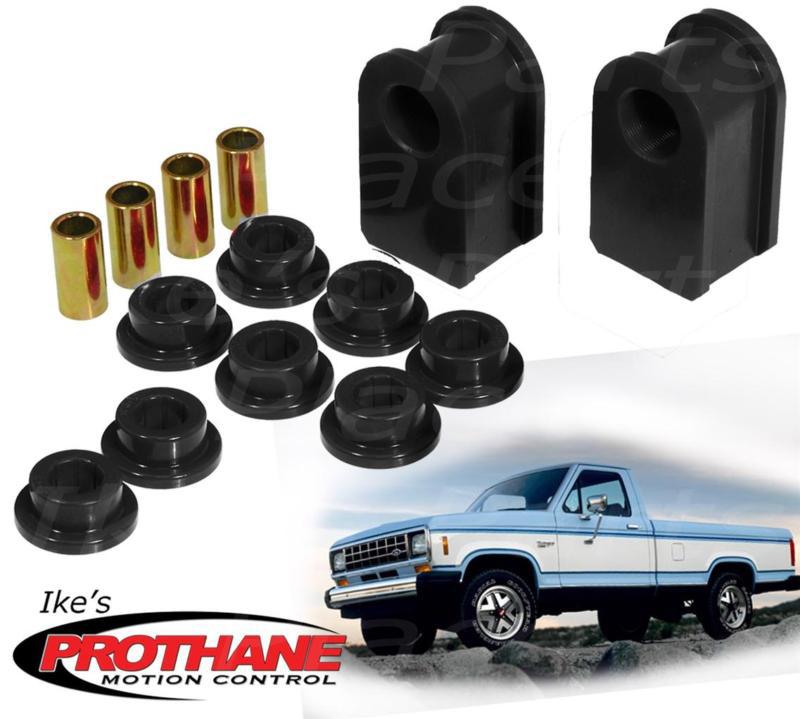 Prothane 6-1108 23mm sway bar w/3-1/2" tall frame bush&eye bolt end link bushing