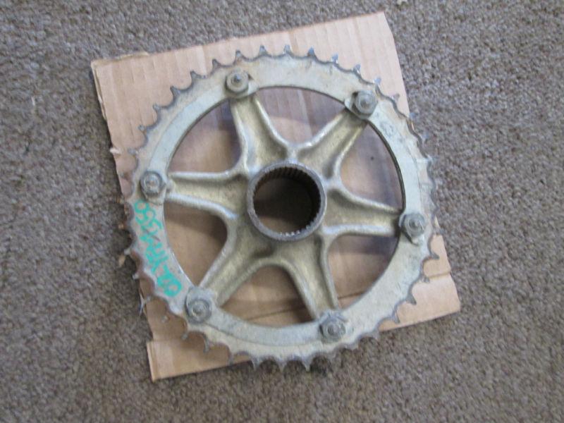 2002 yamaha yfm 350 sprocket & hub