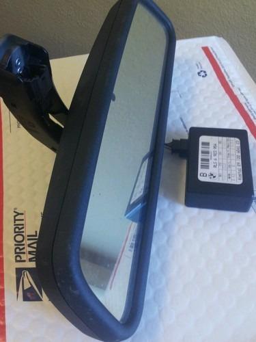 Bmw oem e38, e39, e46 rear view auto dim mirror with rain sensor  3/5/7 series