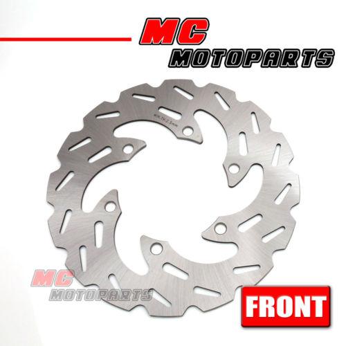 Front solid mx brake disc rotor for kawasaki kx100 05 06 07 08 09