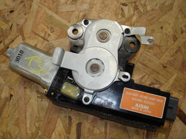 01-05 lexus is300 sunroof power motor & ecu assy