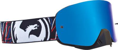 Dragon nfx goggle overlap w/blue steel lens 722-1516