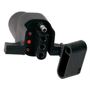 Hopkins trailer adapter with led test lights, 6-to-4 47325