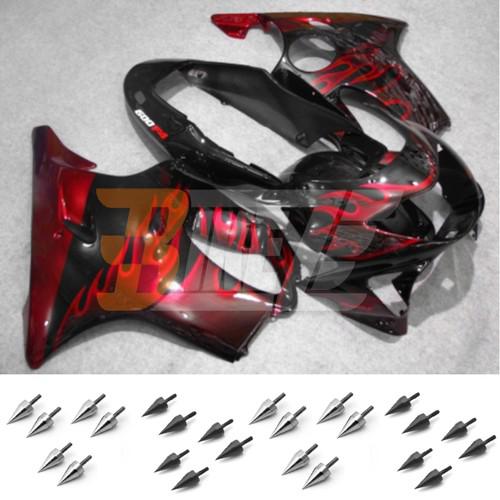 Free bolt kit! injection fairing kit bodywork for honda cbr600 f4 1999 2000 ac