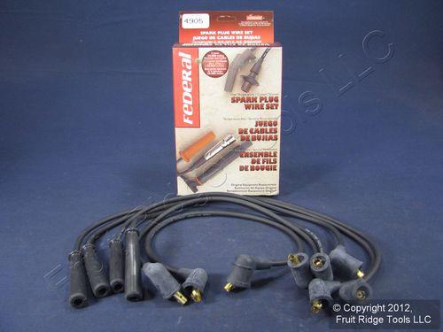 Federal parts 4905 spark plug wire set 89-97 swift metro lsi gt 1.3l i4