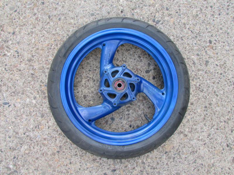 2001 yzf600 yzf 600 front wheel rim tire hub